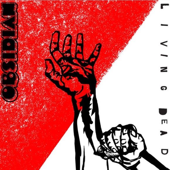 Vampire fangs patch from band OBSIDIAN - Picture 6 of 10